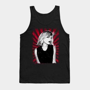 Blondie-Vintage Style Design-Fan Art Design-Debbie harry Tank Top